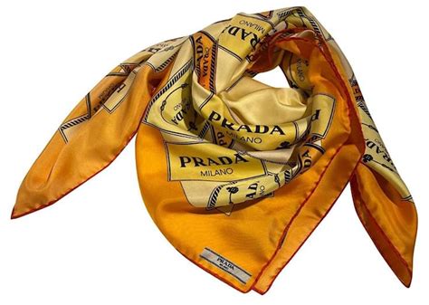 prada hair scarf